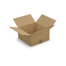 Caisse carton brune simple cannelure raja 30x30x15 cm (lot de 25)