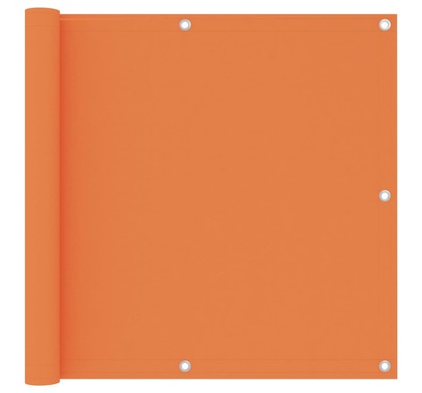 Vidaxl écran de balcon orange 90x400 cm tissu oxford