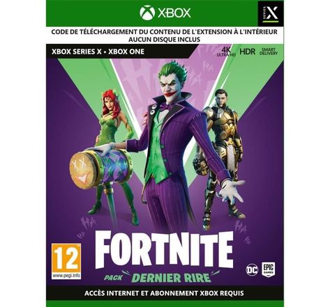 Fortnite : Pack Dernier Rire Jeu Xbox One