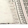 Vidaxl tapis kilim coton 160 x 230 cm avec motif gris/rose
