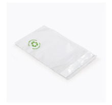 Sachet plastique 50% recyclé givré à fermeture adhésive 12 x 18 cm (colis de 1000)