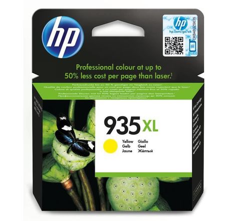 HP 935XL cartouche d'encre jaune authentique grande capacité pour HP OfficeJet 6230/6820/6830 (C2P26AE)