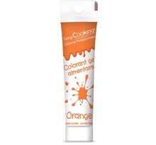 Gel colorant alimentaire orange 20 g