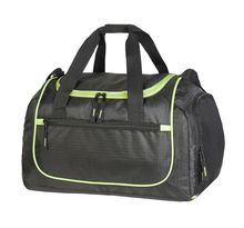 Sac de sport - sac de voyage - 36 l - 1578 - black vert lime