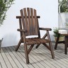 vidaXL Chaise de jardin 68x86x103 cm bois massif d'épicéa