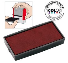 Cassette d'encre pré-encrée E/30 pour timbre automatique Printer 30 - Rouge (paquet 2 unités)