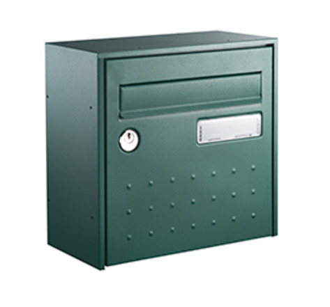 Boîte aux lettres STEELBOX - Compact Vert 6005