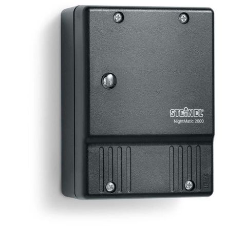 Interrupteur crépusculaire NightMatic 2000 noir