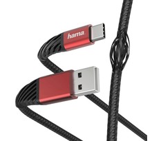 Hama câble de charge/données usb-a - usb-c 1 5 m