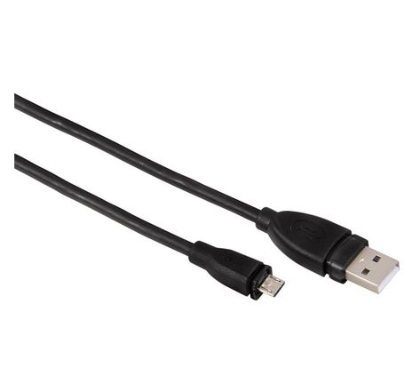 Câble micro USB 2.0, 1,80 m, blindé, Gris