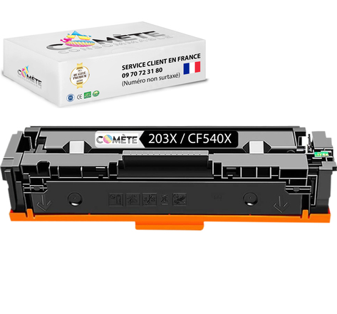 1 Toner compatible avec HP 203X CF540X (203A CF540A) Noir