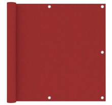 Vidaxl écran de balcon rouge 90x500 cm tissu oxford