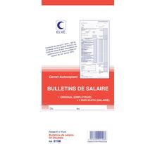 Manifold Bulletin de Salaire 310x150 mm Nouveau Tracé 50 Dupli Autocopiant ELVE