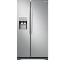 Samsung rs50n3403sa - réfrigérateur américain - 501 l (357 + 144 l) - froid ventilé multiflow - l 91 2 x h 178 9 cm - inox