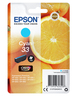 Cartouche d'encre Epson Orange T33 (Cyan)