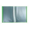 Protège-documents Polypropylène Souple 24 x 32 cm* - 100 vues  - Vert Lime