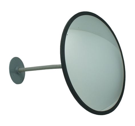 Miroir de surveillance convexe en verre, diamètre 33 cm