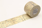 Masking Tape MT 4,5 cm PACK carte routière - vintage map - Masking Tape (MT)