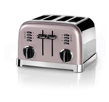 Cuisinart Grille-pain CPT180PIE TOASTER 4 TRANCHES ROSE