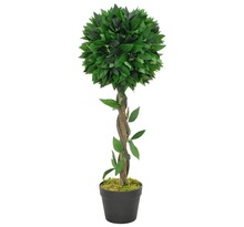 vidaXL Plante artificielle Laurier avec pot Vert 70 cm