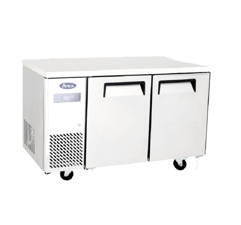 Table Réfrigérée Positive Compacte 2 Portes - 270 à 370 L - Atosa - R600a2 Portes370Pleine