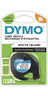 DYMO LetraTag ruban plastique (12mm x 4m) Noir/Blanc