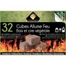 CHEMINETT Allume feu - Bois 100% d'origine végétale FSC - 32 cubes