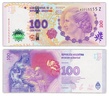 Billet de collection 100 pesos 2015 argentine - neuf - p358 z