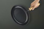 Poêle ovale à poisson - 24 cm - En acier carbone - Compatible toutes plaques de cuisson