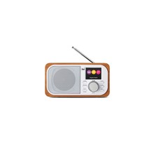 Enceinte Radio Réveil en Bois numérique FM / DAB+ / BT - Dual