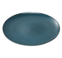 Assiette plate porcelaine bleue ø 260 mm - stalgast - porcelaine