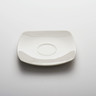 Soucoupe porcelaine carrée liguria 140 x 140 mm - lot de 6 - stalgast -  - porcelaine140 x140xmm