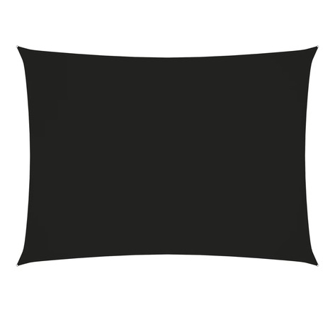Vidaxl voile de parasol tissu oxford rectangulaire 2x3 5 m noir