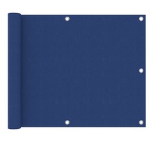 vidaXL Écran de balcon Bleu 75x600 cm Tissu Oxford