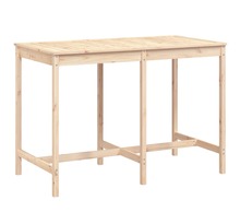 vidaXL Table de jardin 159 5x82 5x110 cm bois massif de pin