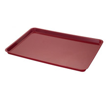 Plateau abs 600x400 mm rouge - 600