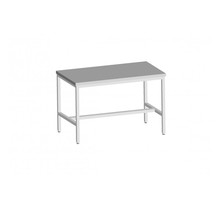 Table inox soudée centrale 1400x800x850 mm - l2g - 1400