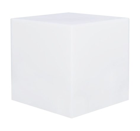 Cube lumineux sans fil led multicolore carry c40 multicolore polyéthylène h40cm