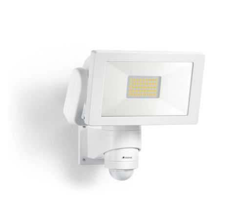 STEINEL Projecteur extérieur avec détecteur LS 300 S LED 30W 4000K IP44 - Blanc