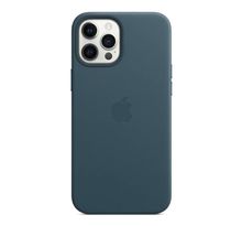 APPLE iPhone 12 Pro Max Coque en cuir avec MagSafe - Bleu Baltique