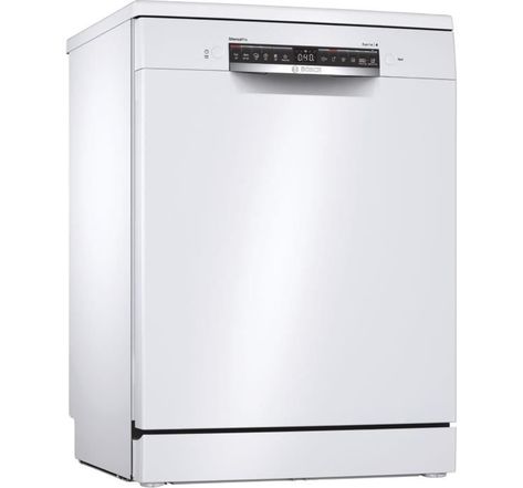 Lave-vaisselle pose libre bosch sms4hcw60e série 4 - 14 couverts - induction - l60cm - 40db - blanc