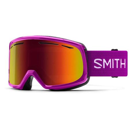 SMITH Masque de ski Drift - Fuchsia et rouge