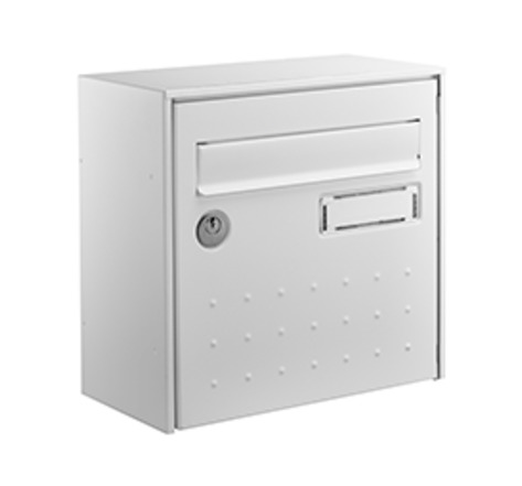 Boîte aux lettres STEELBOX - Compact Blanc 9016