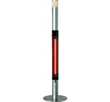 Lampe chauffante aluminium verticale 1,5 kw h 1800 mm - stalgast - aluminium