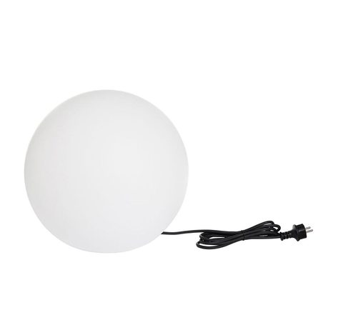 Boule lumineuse filaire bobby blanc polypropylène ∅60cm