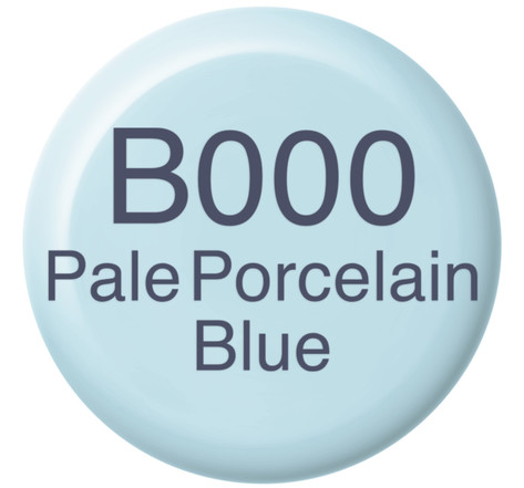 Recharge encre marqueur copic ink b000 pale porcelain blue