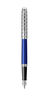 WATERMAN Hemisphere Deluxe - Stylo plume bleu avec capuchon ciselé, attributs palladium, plume moyenne - en écrin
