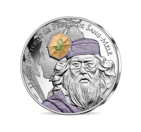 Monnaie  de 10€ Argent Colorisée Harry Potter - HARRY POTTER ET LE PRINCE DE SANG-MÊLE