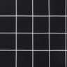 vidaXL Coussin de banc de jardin carreaux noir 120x50x7 cm tissu