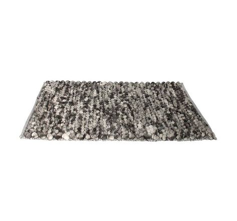 Tapis en polyester grosses mailles relief 170x120 cm